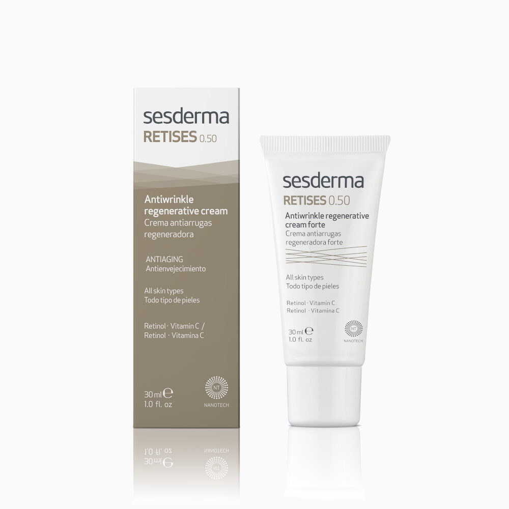 SESDERMA Retises 0,5% Antiwrinkle Regenerative Cream przeciwzmarszczkowy krem regenerujący z retinolem 30ml