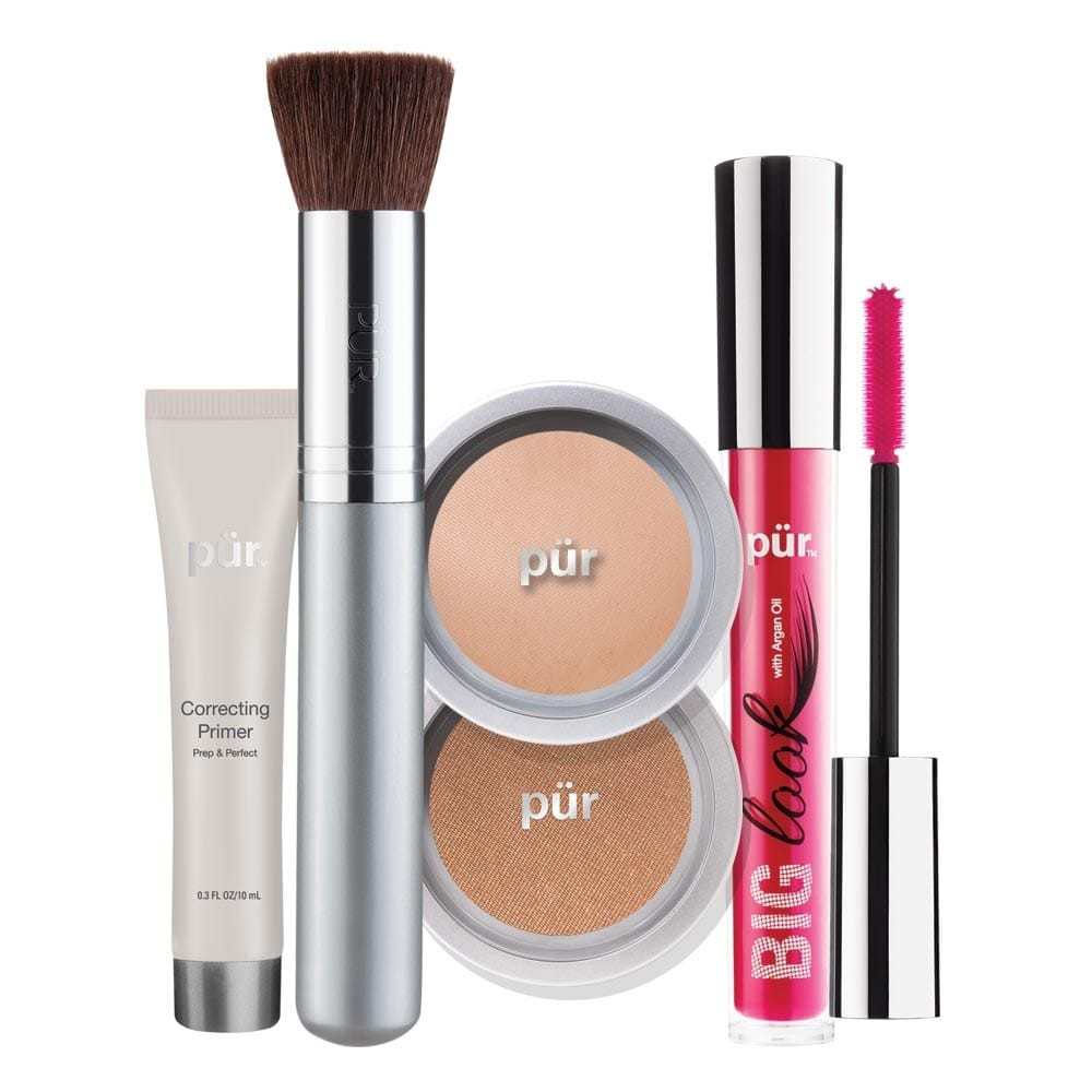 PUR Start Now 5-Piece Beauty-To-Go Collection Kit zestaw do makijażu BLUSH MEDIUM