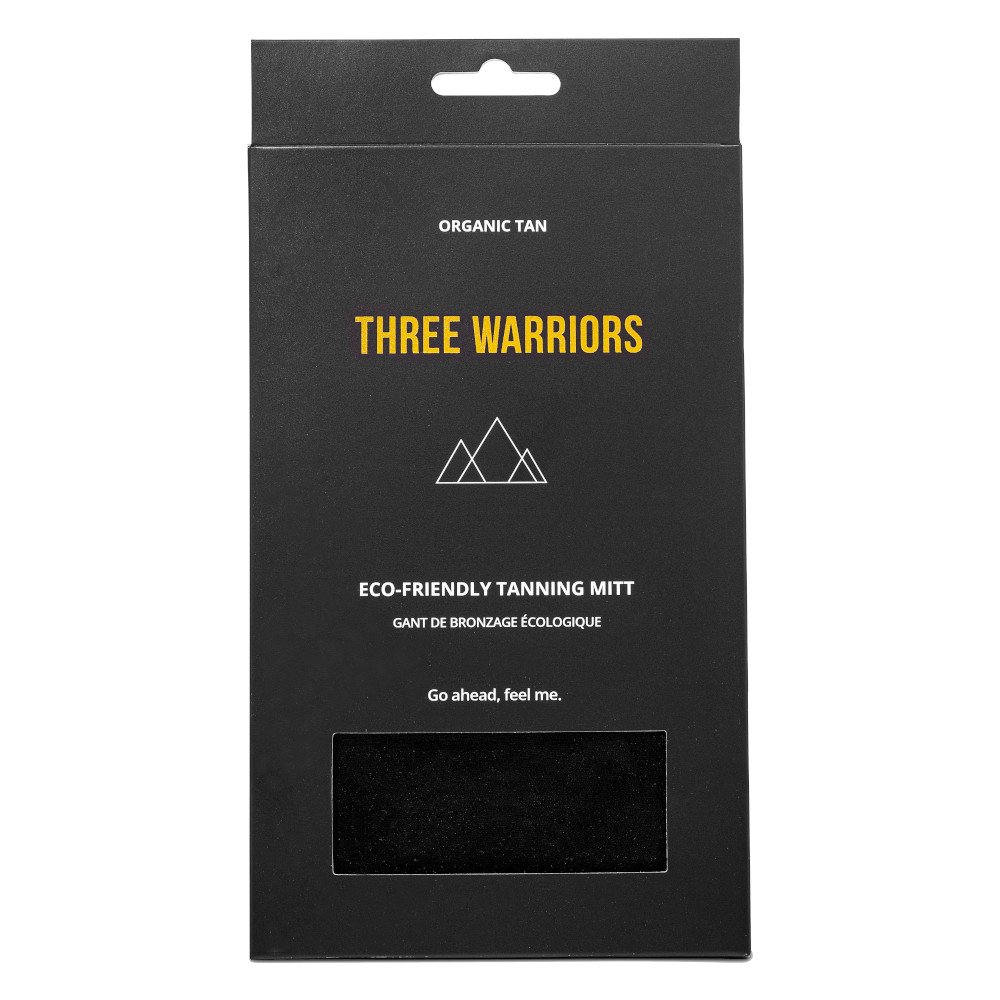 three warriors eco friendly tanning mitt