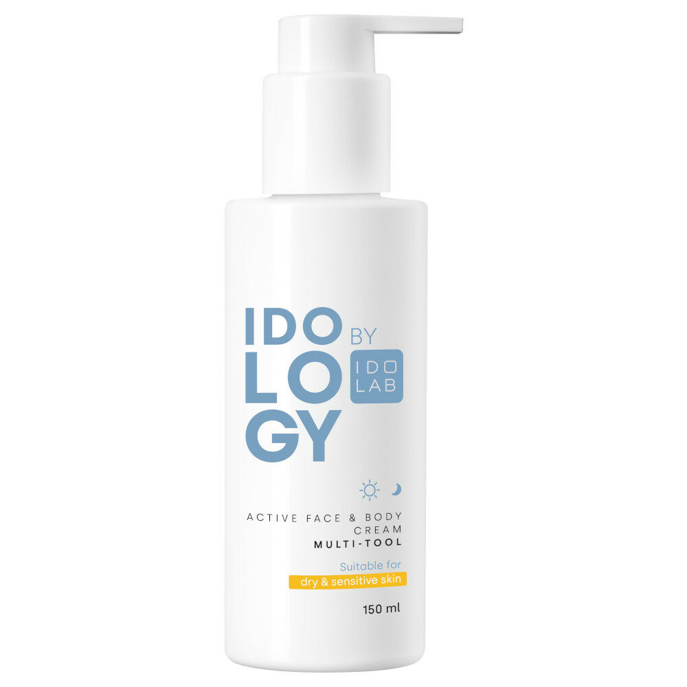 ido lab idology active face and body cream multi tool