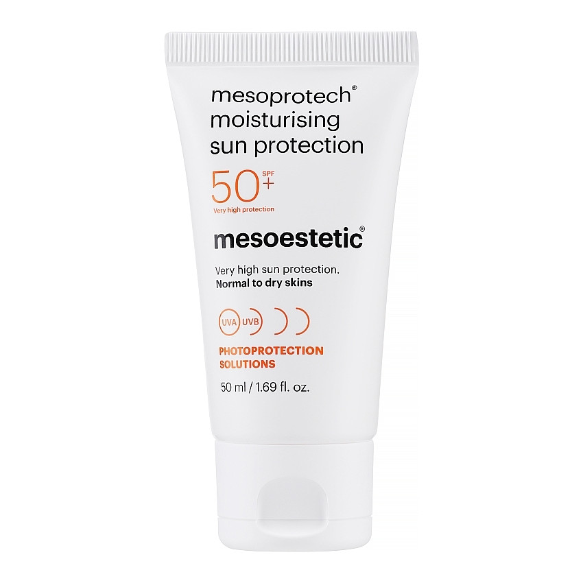mesoestetic moisturising sun protection spf50+