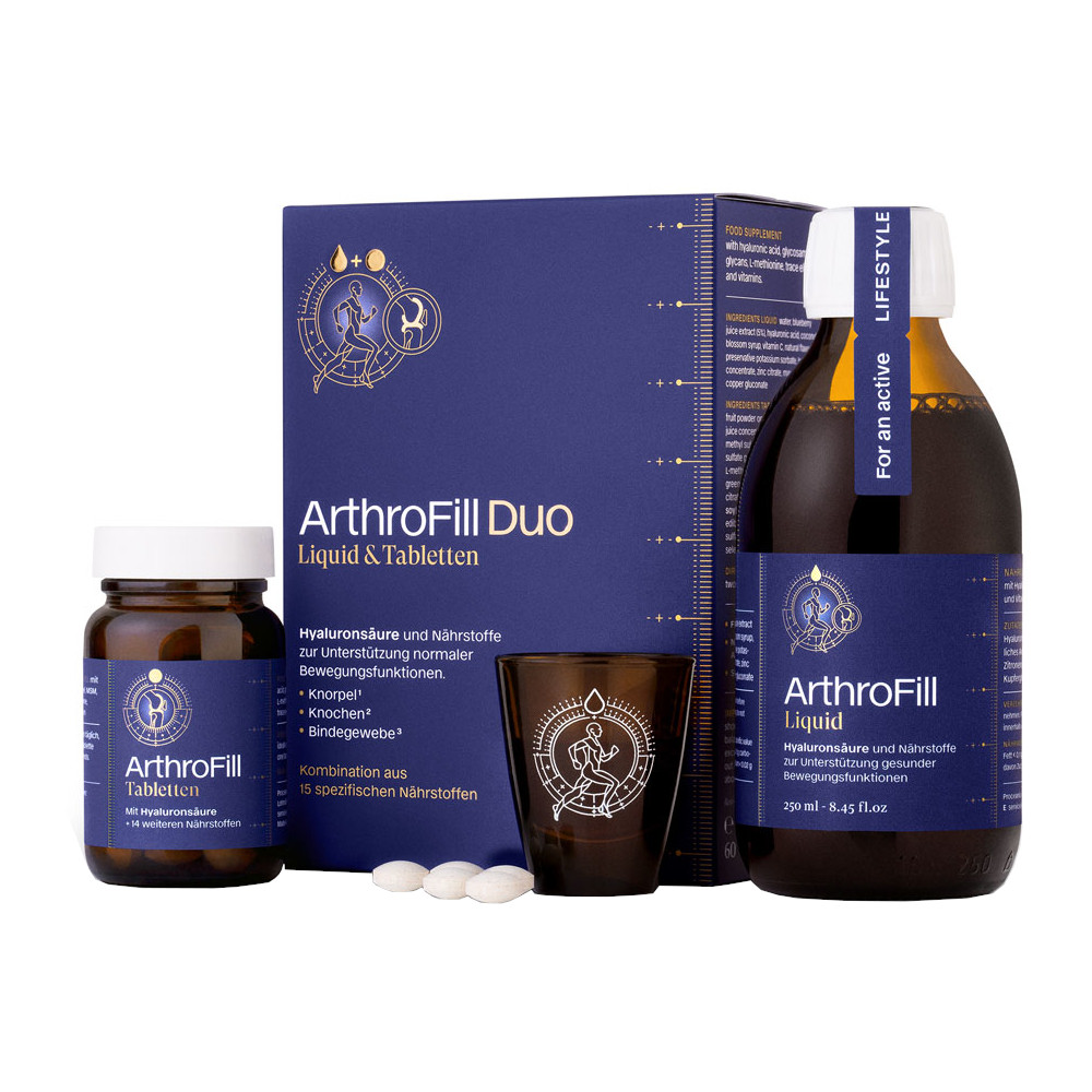 arthrofill duo liquide and tabletten