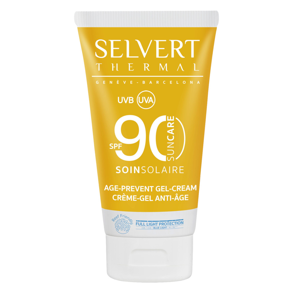selvert thermal sun care age prevent gel cream spf90
