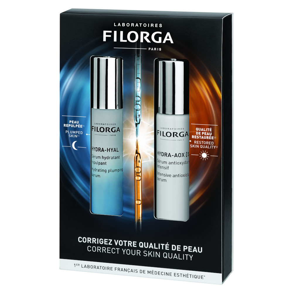 filorga day and night set hydra aox + hydra hyal